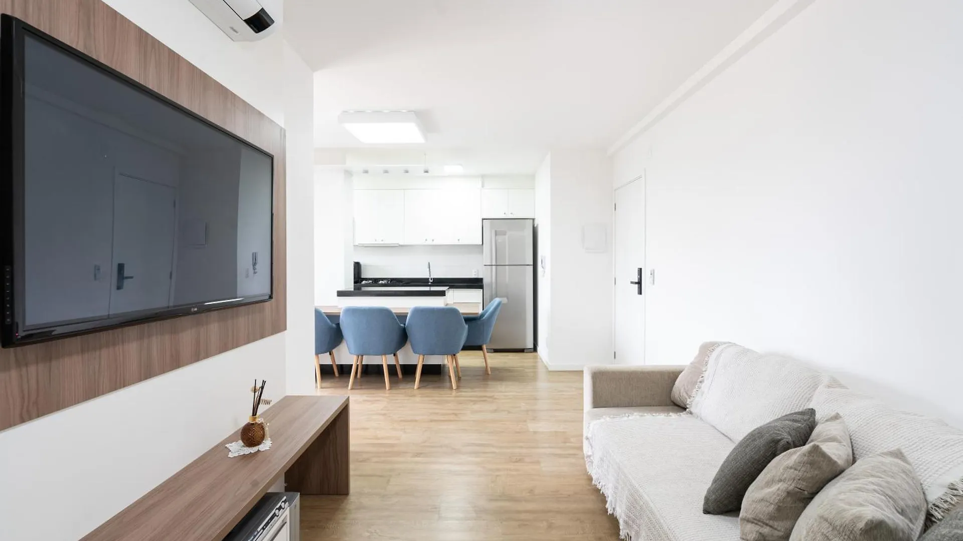 Lejlighed Apartamento Com Vista Mar, Ar-Condicionado, Wi-Fi Condominio Com Piscina, Quadra De Esportes Playground Infantil A 15 Minutos Do Beto Carreiro Piçarras
