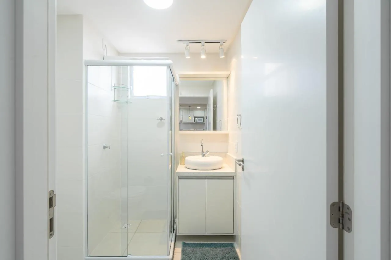 Apartamento Com Vista Mar, Ar-Condicionado, Wi-Fi Condominio Com Piscina, Quadra De Esportes Playground Infantil A 15 Minutos Do Beto Carreiro Piçarras