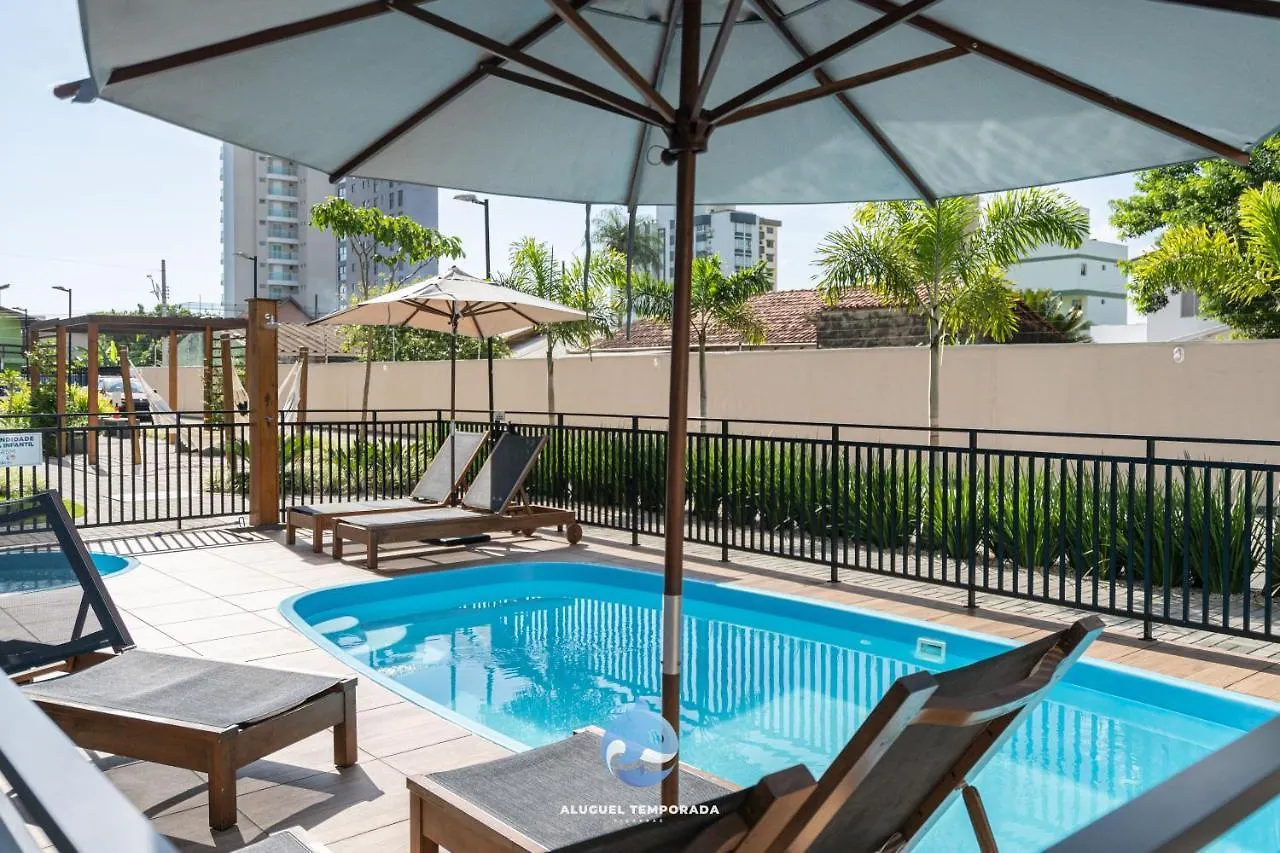 Apartamento Com Vista Mar, Ar-Condicionado, Wi-Fi Condominio Com Piscina, Quadra De Esportes Playground Infantil A 15 Minutos Do Beto Carreiro Piçarras
