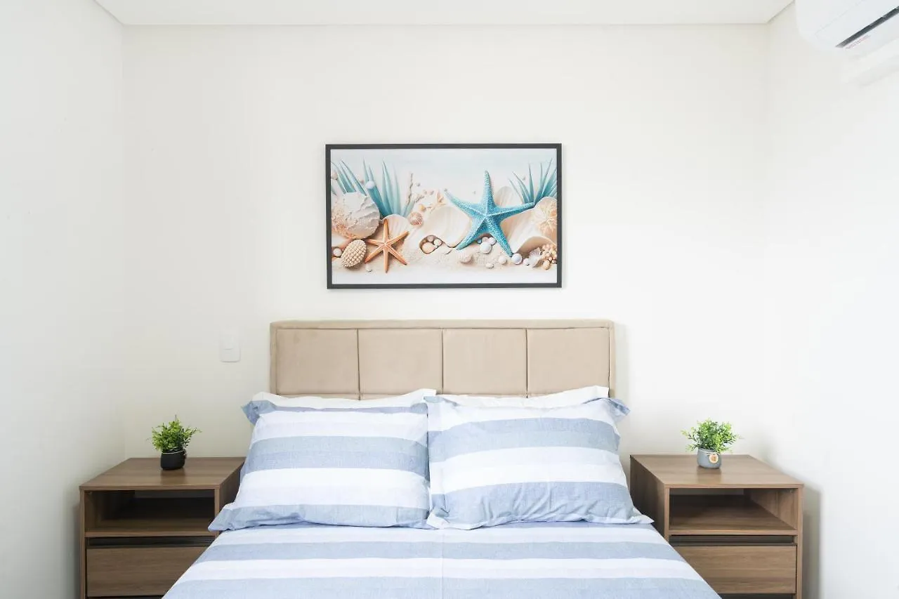 Apartamento Com Vista Mar, Ar-Condicionado, Wi-Fi Condominio Com Piscina, Quadra De Esportes Playground Infantil A 15 Minutos Do Beto Carreiro Piçarras Brasil