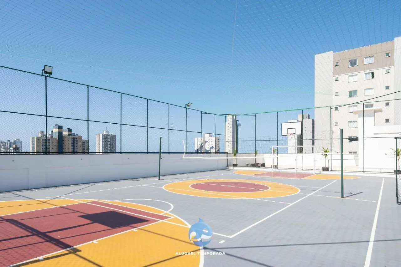 Apartamento Com Vista Mar, Ar-Condicionado, Wi-Fi Condominio Com Piscina, Quadra De Esportes Playground Infantil A 15 Minutos Do Beto Carreiro Piçarras