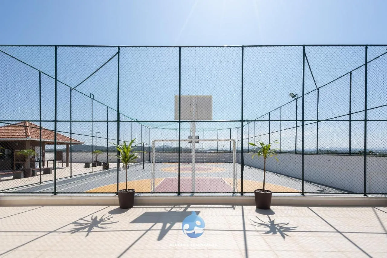 Apartamento Com Vista Mar, Ar-Condicionado, Wi-Fi Condominio Com Piscina, Quadra De Esportes Playground Infantil A 15 Minutos Do Beto Carreiro Piçarras 0*,  Brasile